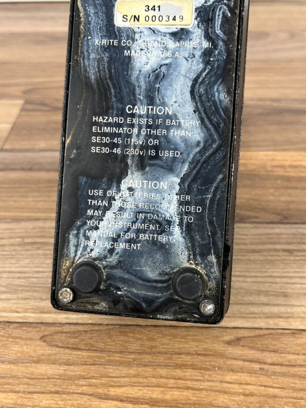 X-Rite 341 Battery Operated B/W Transmission Densitometer READ - NOT WORKING - Picture 13 of 13